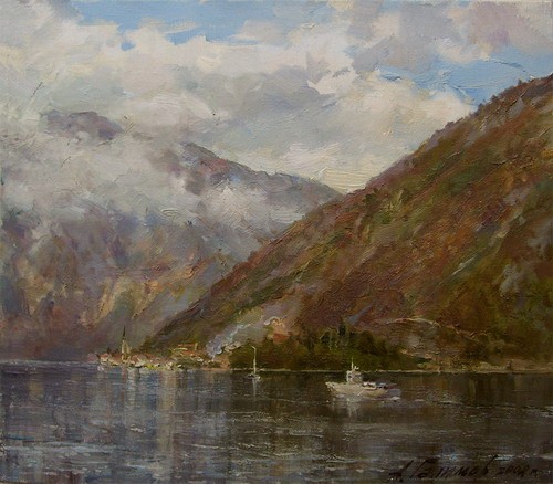 Painting.Montenegro. Perast.